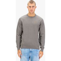 Luke 1977 Men's Gerard 3 Knitted Jumper in Light Grey | Size: Medium