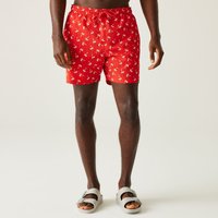Regatta Men's Loras Quick-Dry Swim Shorts in Dark Red | Size: 3XL