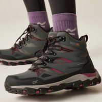 Regatta Women's 'Lady Holcombe III' Walking Boots in Mid Grey | Size: 8