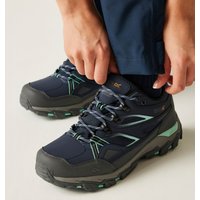 Regatta Women's Lady Holcombe III Low Waterproof Shoes in Mid Navy | Size: 7