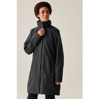 Regatta Women's Kingsley Longline 3 in 1 Waterproof Jacket in Black | Size: 6