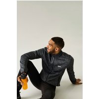 Regatta Men's Newhill Insulating Stretch Full Zip Fleece in Grey | Size: 2XL