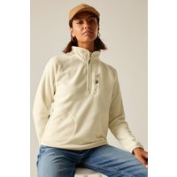 Regatta Women's Frankie Half Zip Insulating Fleece in Cream | Size: 12