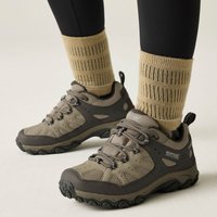 Regatta Women's Edgepoint Breathable Waterproof Low Walking Shoes in Beige | Size: 6.5