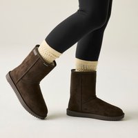 Regatta Women's Risely Waterproof Fur Lined Boots in Brown | Size: 4