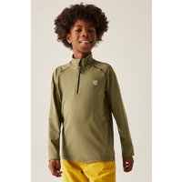 Dare 2b 'Consist II' Half-Zip Stretch Midlayer in Light Khaki | Size: 3-4 Years