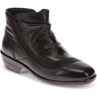 Pavers Women's Wedge-Heeled Ankle Boots in Black | Size: 7