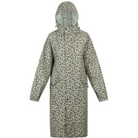 Long Rain Proof Parka Coat Pale