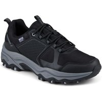 Pavers Men's Wide-Fit Rugged Water-Resistant Walking Shoes in Black | Size: 9