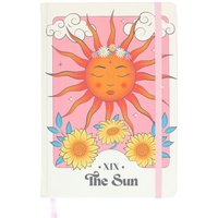 Something Different The Sun Celestial A5 Notebook in Pink