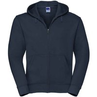 Russell Men's Authentic Hooded Sweatshirt in Navy | Size: Small