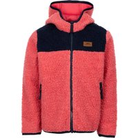 Trespass Lindenn Fleece Jacket in Dark Pink | Size: 7-8 Years