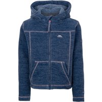 Trespass Girl's Cossie Fleece Jacket in Blue | Size: 9-10 Years