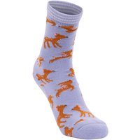 Trespass Wildlife Deer Socks in Blue | Size: 12-3