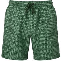 Wombat Men's All-Over Print Swim Shorts in Green | Size: Small