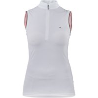 Aubrion Girl's Arcaster Pinstripe Sleeveless Shirt in Pink | Size: 11-12 Years