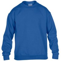 Gildan Heavy Blend Crew Neck Sweatshirt in Blue | Size: 9 Years