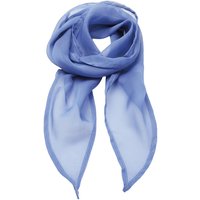 Premier Women's Colours Chiffon Scarf in Mid Blue