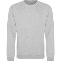 AWDis Men's Heather Sweatshirt in Grey | Size: XL
