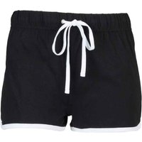 Skinni Fit Women's Retro Shorts in Black | Size: 8