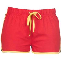 Skinni Fit Women's Retro Shorts in Red | Size: 18