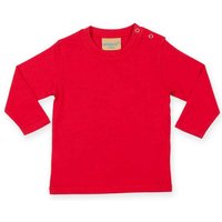Larkwood Long-Sleeved T-Shirt in Red | Size: 0-6 m