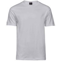 TEE JAYS Men's Sof T-Shirt in White | Size: 5XL