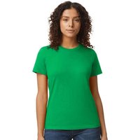 Gildan Women's Soft Midweight T-Shirt in Green | Size: Large