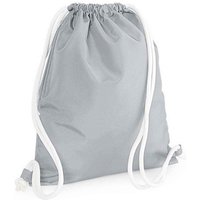 Bagbase Icon Drawstring Bag in Mid Grey