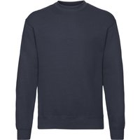 Fruit of the Loom Men's Classic Drop Shoulder Sweatshirt in Mid Navy | Size: Small