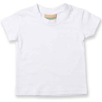 Larkwood Plain T-Shirt in White | Size: 5-6 Years