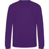 AWDis Just Hoods Sweatshirt in Purple | Size: 12-13 Years