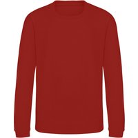 AWDis Just Hoods Sweatshirt in Red | Size: 12-13 Years