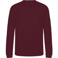 AWDis Just Hoods Sweatshirt in Burgundy | Size: 5-6 Years