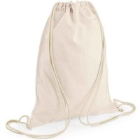 Bagbase Men's Sublimation Drawstring Bag in Natural