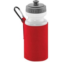 Quadra Water Bottle & Holder in Red
