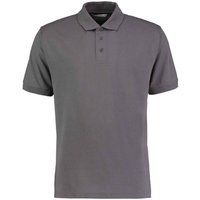 Kustom Kit Men's Klassic Piqué Polo Shirt in Charcoal | Size: 5XL