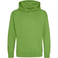 AWDis Hoodie 1-2 Years in Lime | Size: 12-13 Years