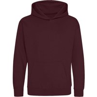 AWDis Hoodie 1-2 Years in Burgundy | Size: 5-6 Years