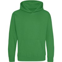 AWDis Hoodie 1-2 Years in Bright Green | Size: 12-13 Years