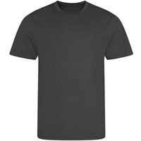 AWDis Cool Plain Magenta T-Shirt in Charcoal | Size: 5-6 Years