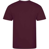 AWDis Cool Plain Magenta T-Shirt in Burgundy | Size: 3-4 Years
