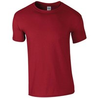 Gildan Men's Soft Style Ringspun T-Shirt in Dark Red | Size: XL