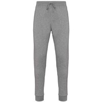 Native Spirit Men's Jogging Bottoms in Light Grey | Size: Small