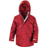 Plain Parka Red