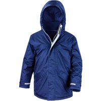Plain Parka Blue