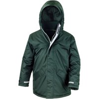 Plain Black Parka