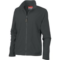 Result Women's Horizon High Grade Fleece Jacket in Black | Size: 16