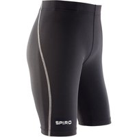 Spiro Bodyfit Base Layer Shorts in Black | Size: 6-7 Years