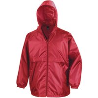 Plain Windbreaker Red